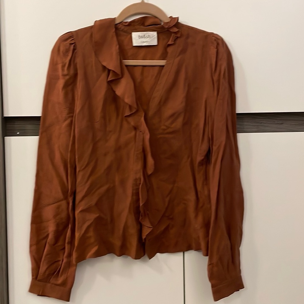Ba&sh blouse with ruffles